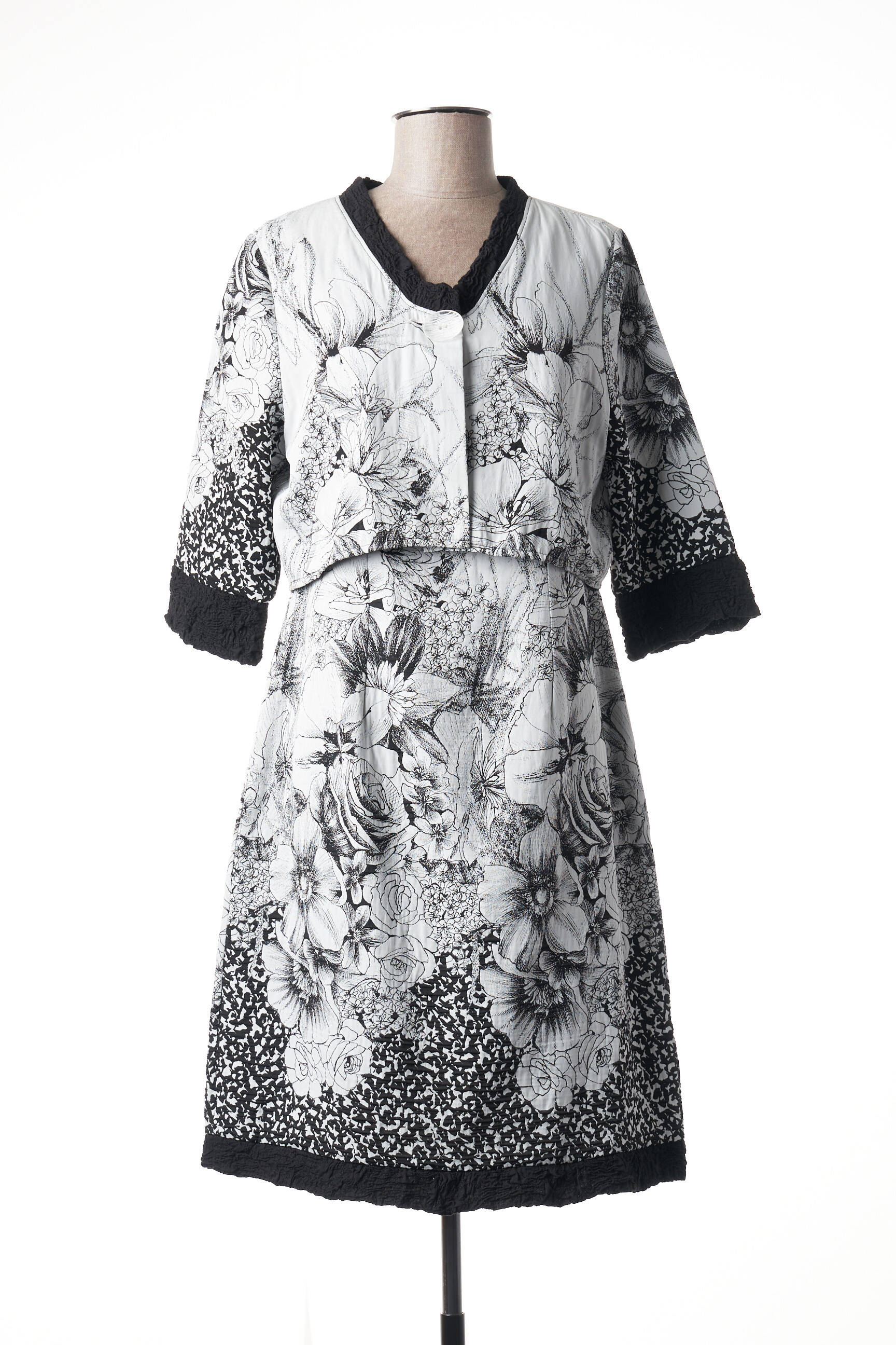 Saint Charles Ensembles Robe Femme couleur blanc