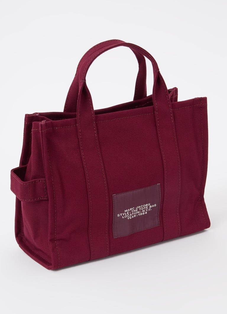 Torebka płócienna Marc Jacobs The Tote Bag M z odpinanym paskiem na ramię.
