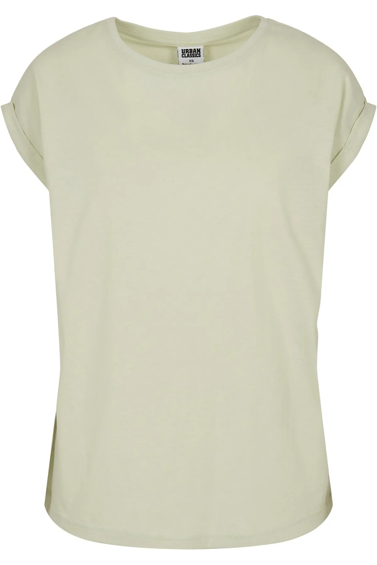 Urban Classics  Damen T-Shirt mit verlängerter Schulterpartie für Damen