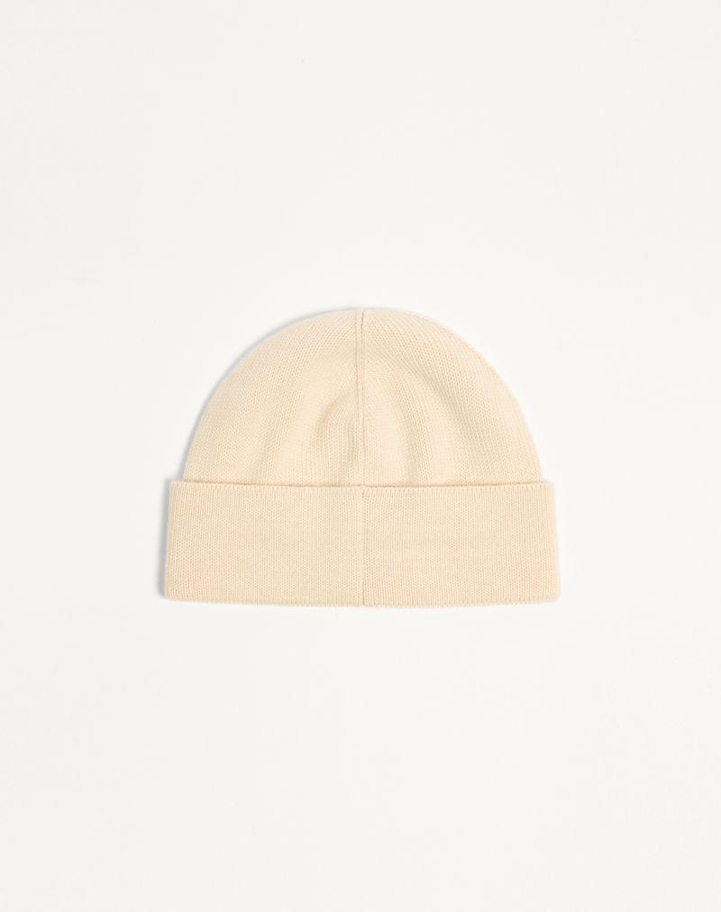 Gorro tricotado em lã da Chez Valentino
