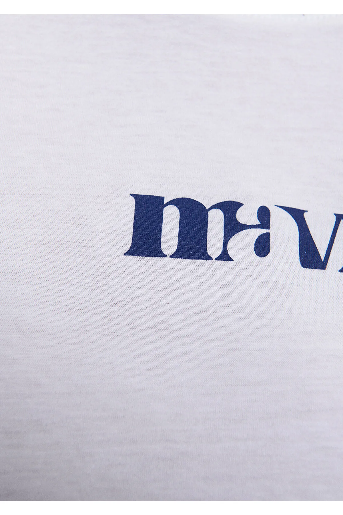 Mavi  Bedrucktes weißes T-Shirt Regular Fit / Regular Fit1612241-620
