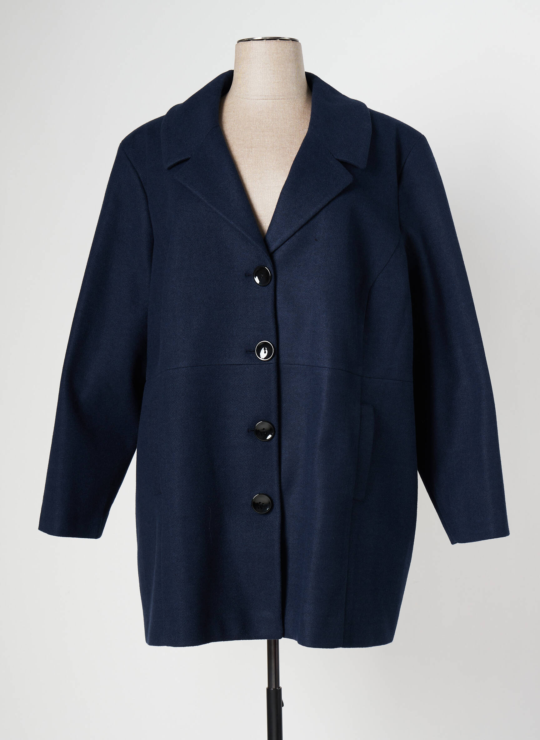 Zeli Manteaux Longs Femme couleur bleu