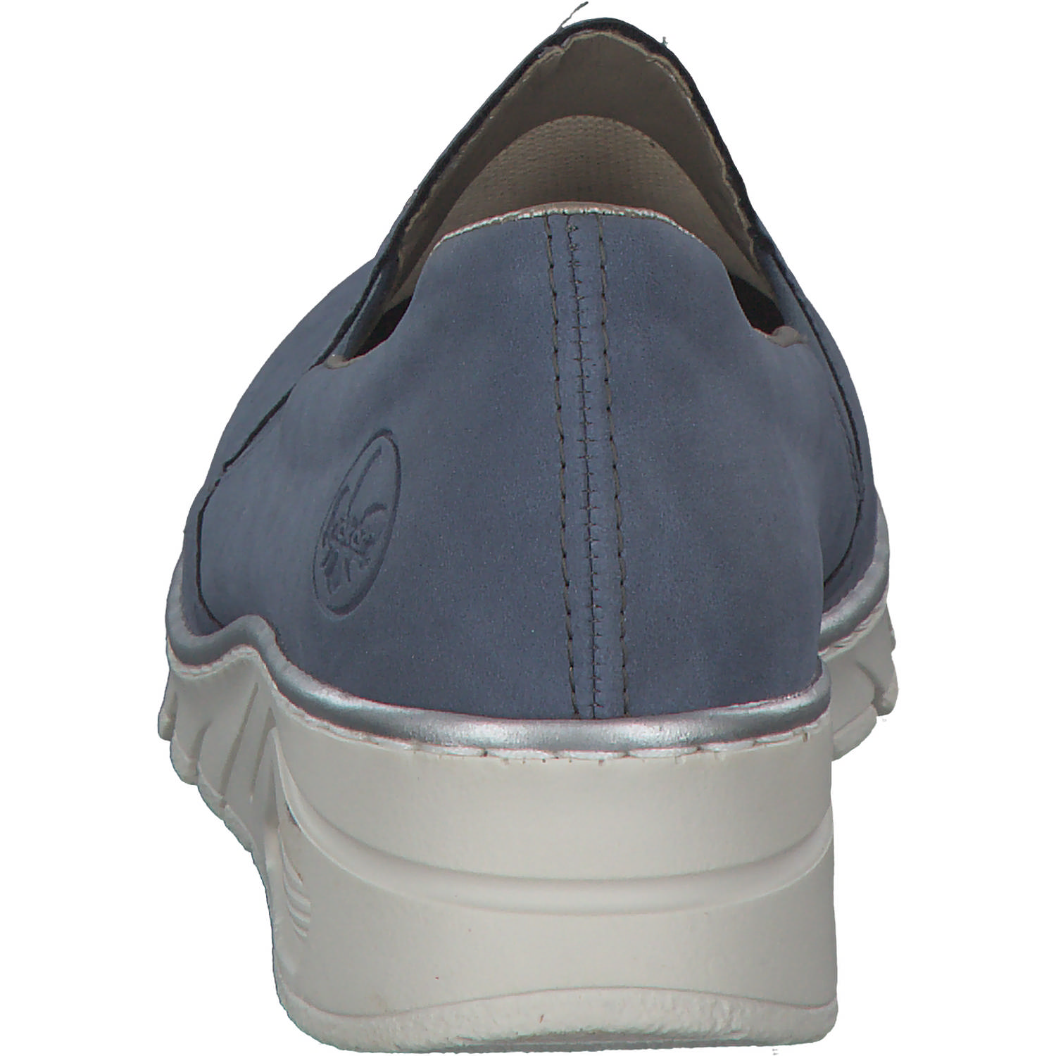Rieker N3363, Slipper, Damen, lightblue