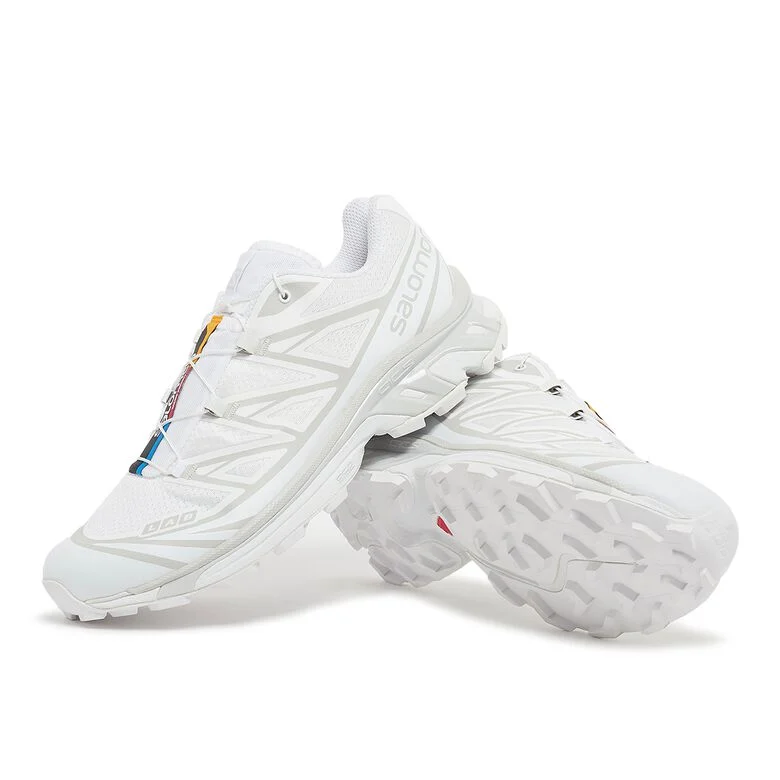 Salomon XT-6 white/white/lunar rock