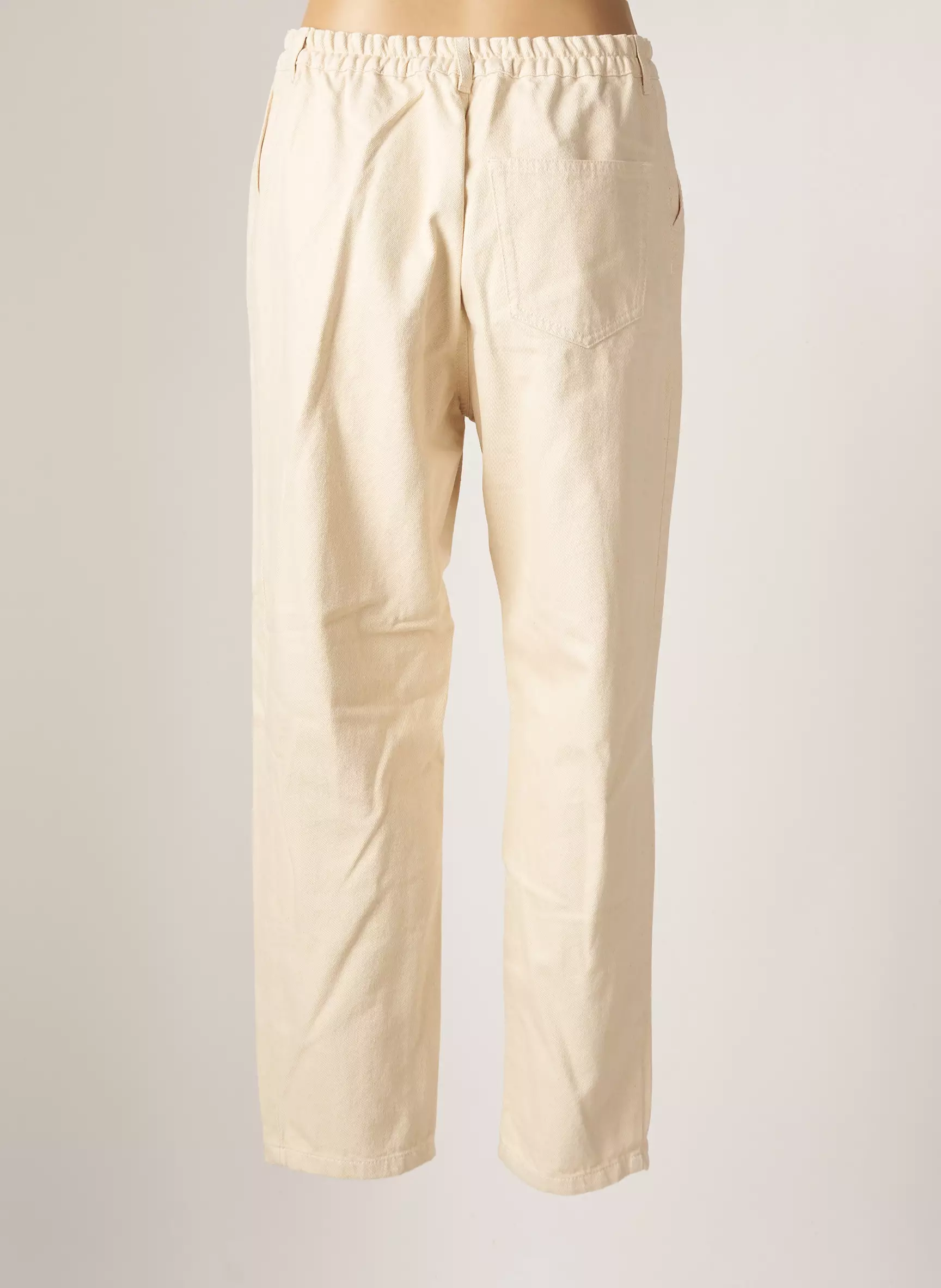 Roseanna Pantalons Droits Femme couleur beige