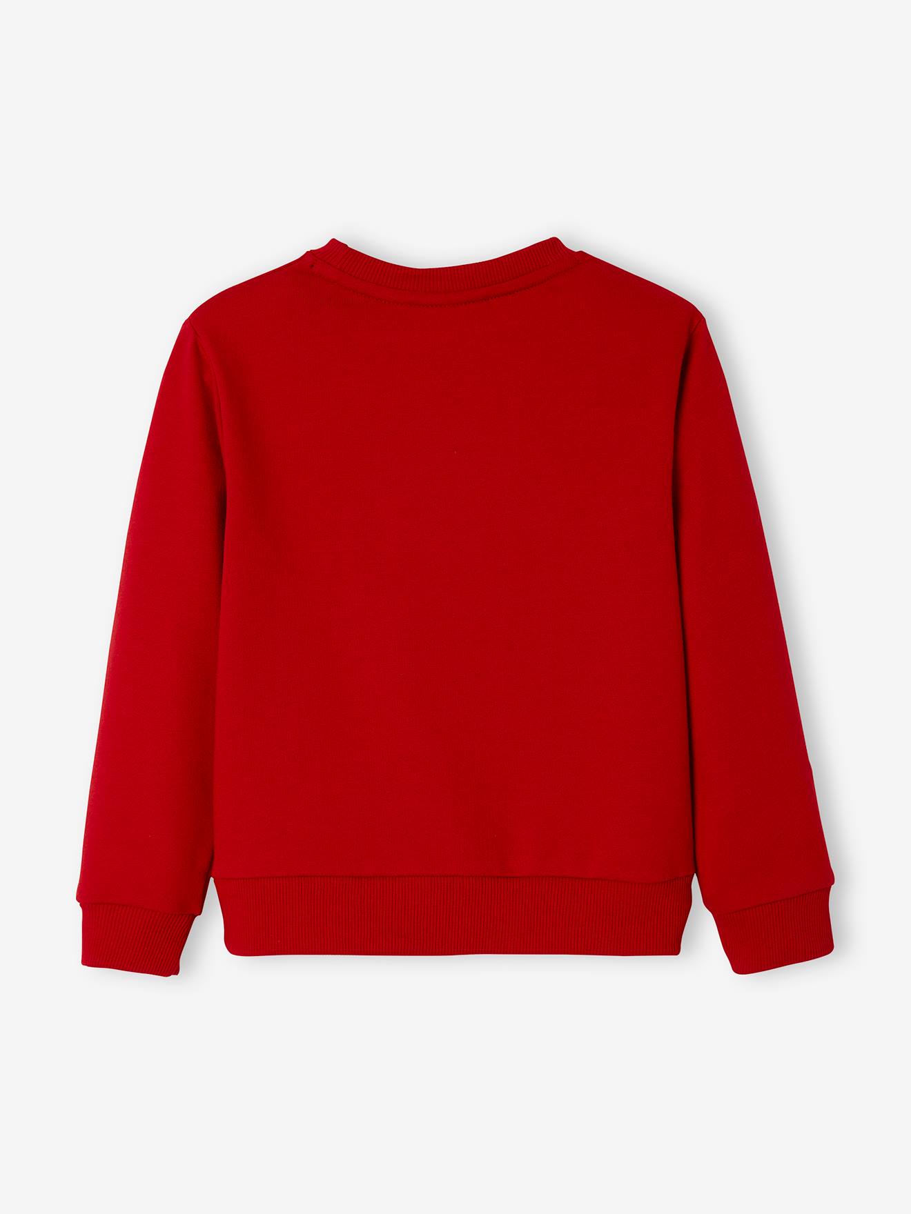 Sweat garçon en molleton Spiderman® rouge