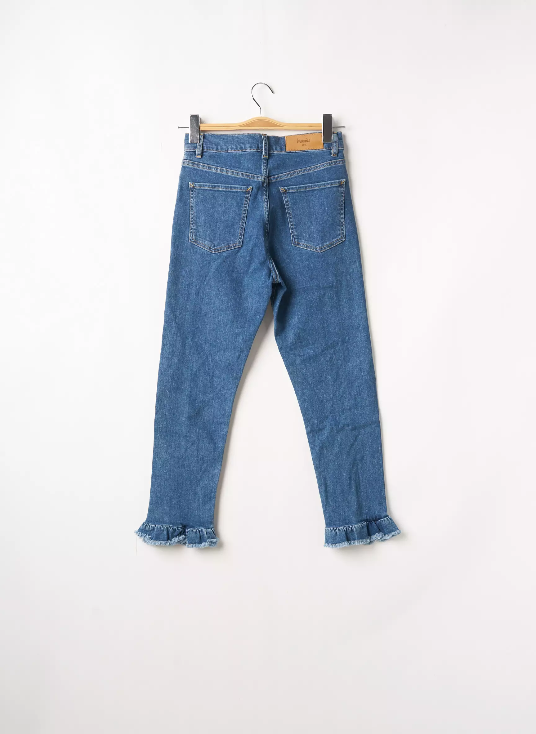 Maurice Jeans Coupe Slim Femme couleur bleu