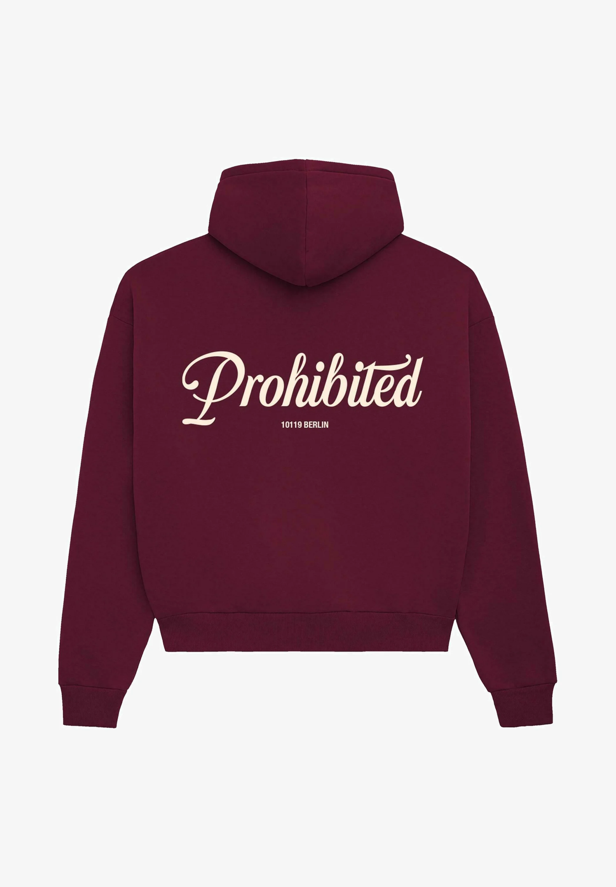 Sudadera con capucha PROHIBIDA