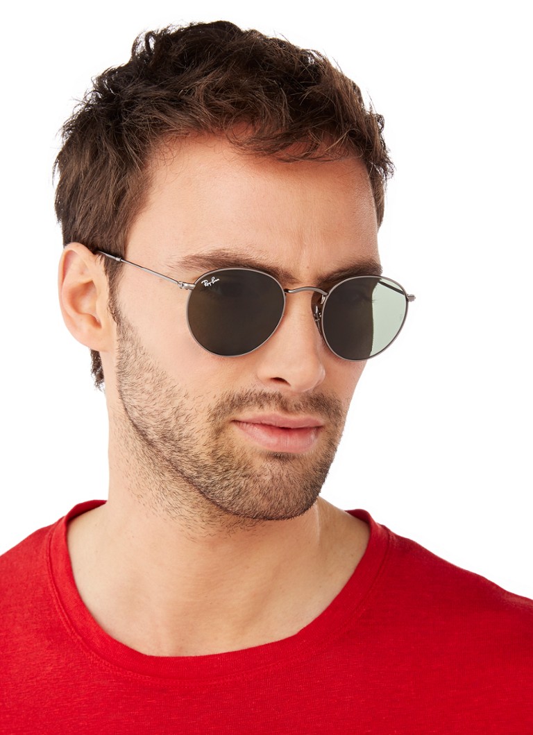 Ray-Ban  Zonnebril Round Metal RB3447