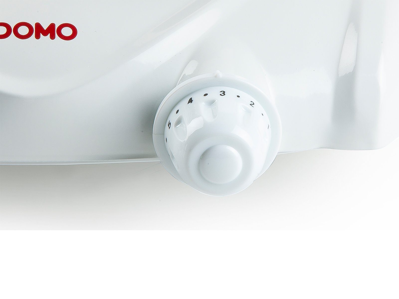 Domo Einzelkochplatte, Mobiles elektrisches 1 Platten autarkes Kochfeld mini Ø18,5cm Camping