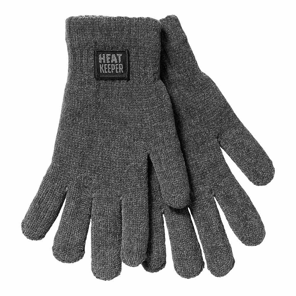 Heat Keeper Chenille Dark Grey Damen Thermohandschuhe