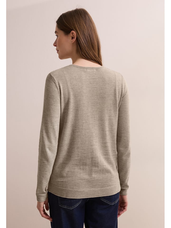 Cecil Pullover in Beige günstig kaufen