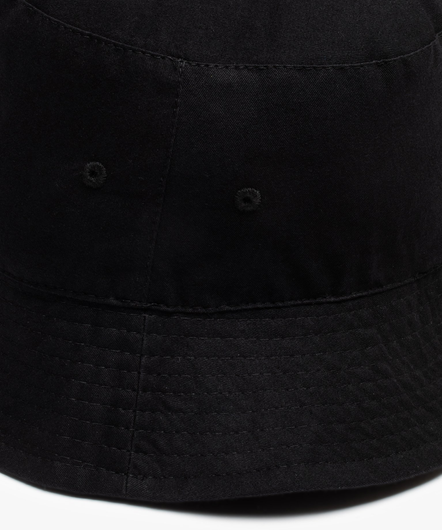 Bob homme uni en toile de coton noir | GEMO