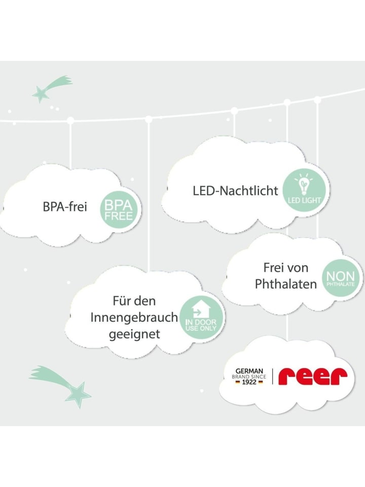 Reer lumilu Lazy Friends bear in Weiß ab 0 Monate günstig kaufen onesize