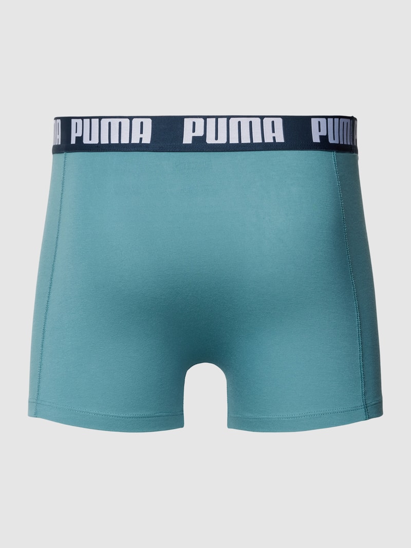 Boxershorts mit elastischem Logo-Bund im 2er-Pack in rauchblau