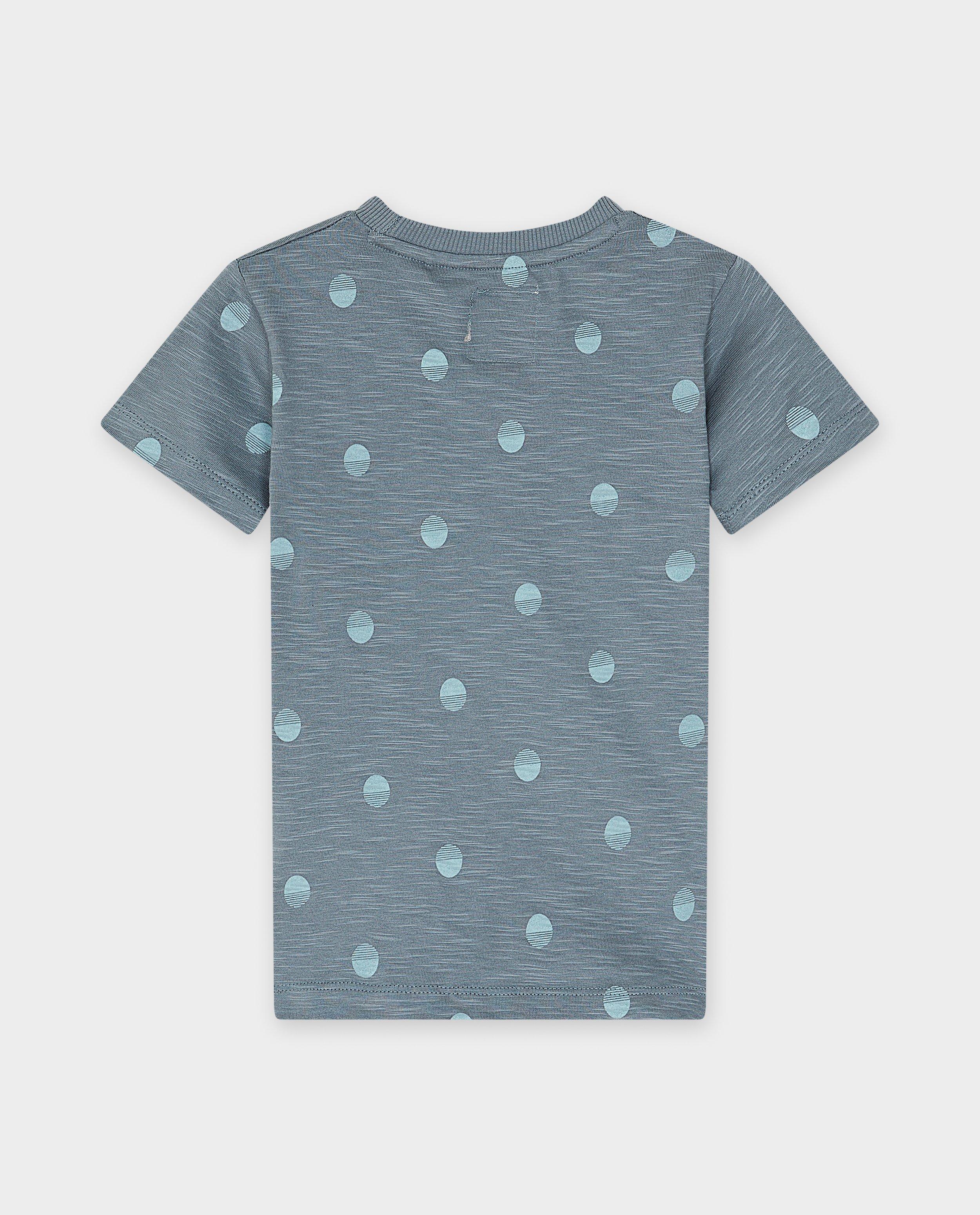 Tricou Koko Noko cu imprimeu albastru