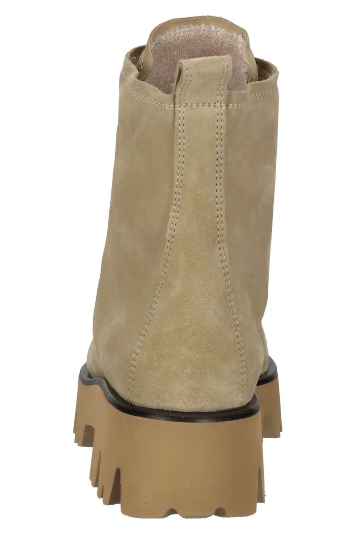 Paul Green  Stiefelette - Beige - Blockabsatz