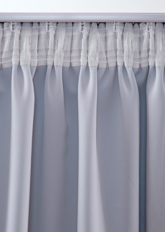 Verdunkelungsvorhang mit recycelter Polyester mit Druck (2er Pack)