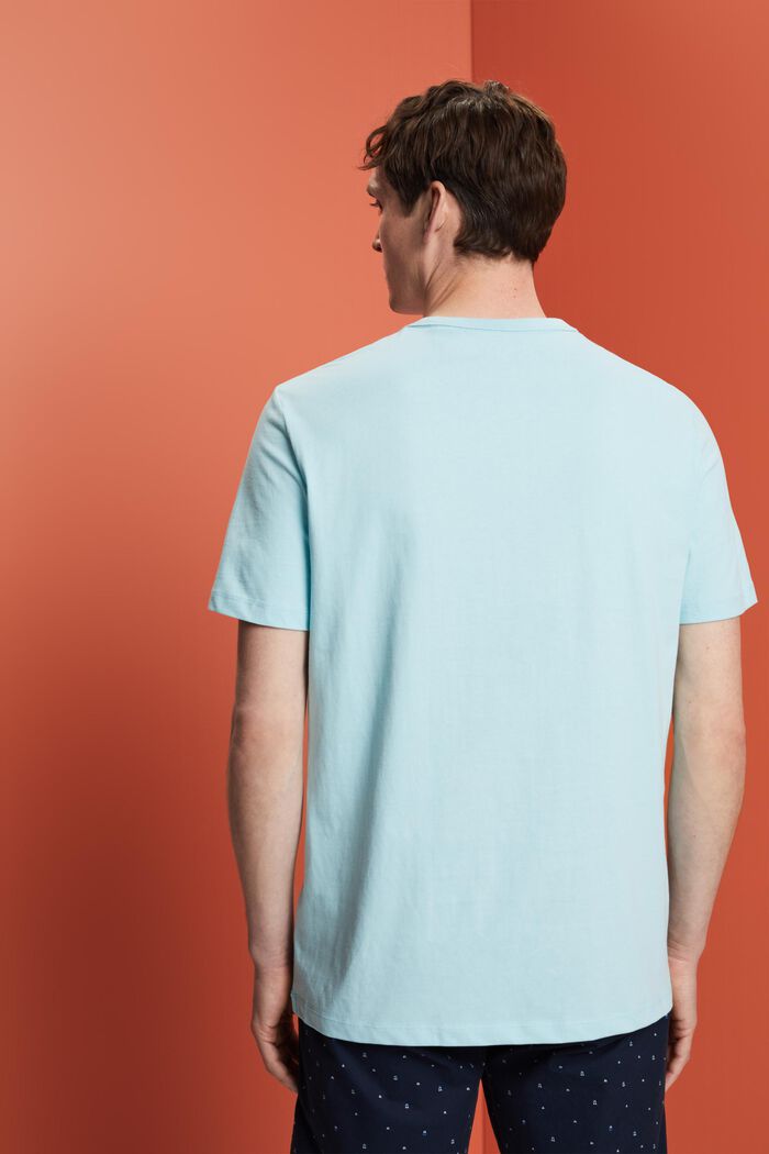 Bedrucktes Jersey-T-Shirt, 100 % Baumwolle