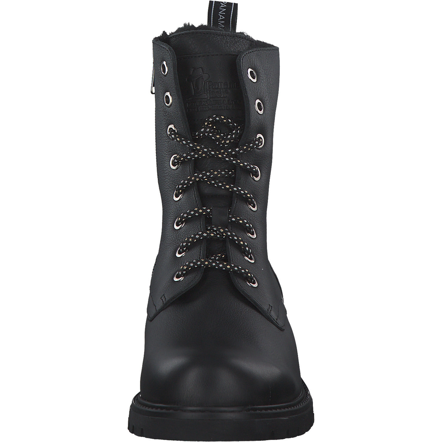Panama Jack Frisia B, Schnürstiefel, Damen, Schwarz