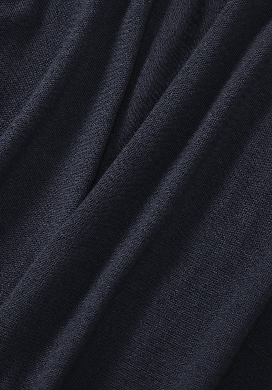 Long Strickjacke aus reiner Bio-Merinowolle