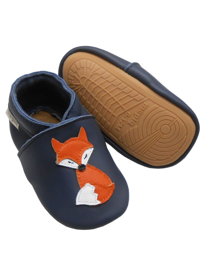 Yalion Baby Leder-Krabbelschuhe 