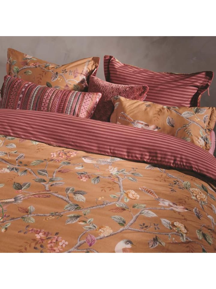 PiP Studio Bettwäsche Good Nightingale in Braun günstig kaufen