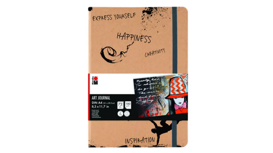Marabu Art Journal Notebook A4