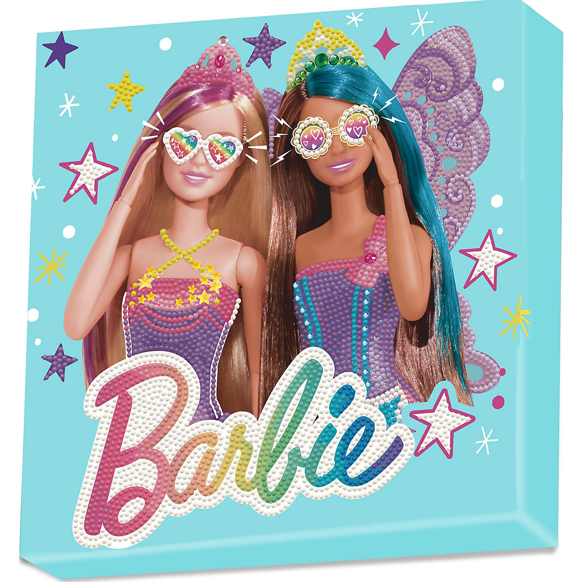 DOTZ BOX® Original Diamond Painting Set Barbie "Fantasy" 28 x 28 cm