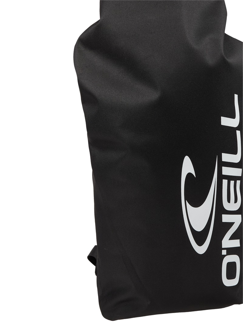 Rucksack mit Logo - wasserdicht in schwarz