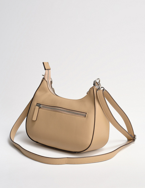 Kleine Schultertasche mit Kettendetail