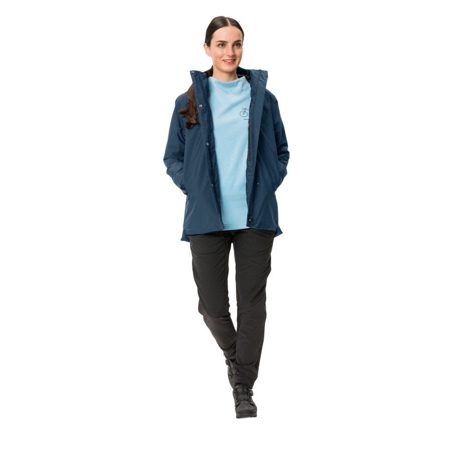 Cyclist warme Fahrrad-Regenjacke Damen