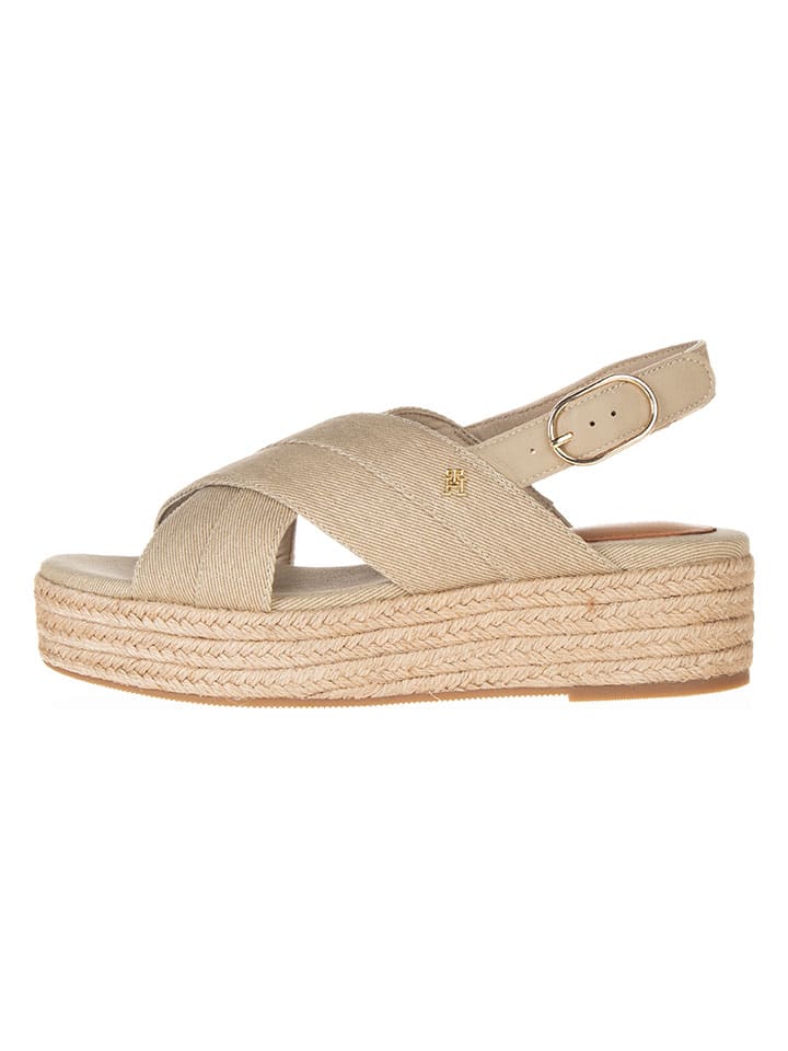 Tommy Hilfiger Shoes Sandaletten in Beige günstig kaufen