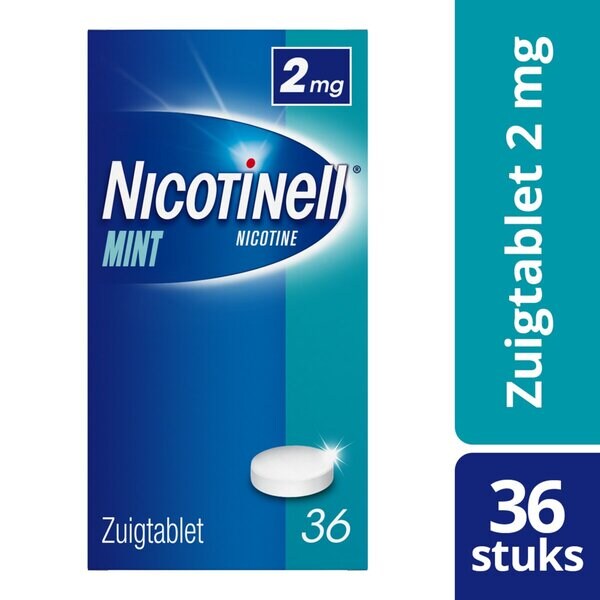 Nicotinell Mint 2 mg imeskelytabletit - 36 kpl