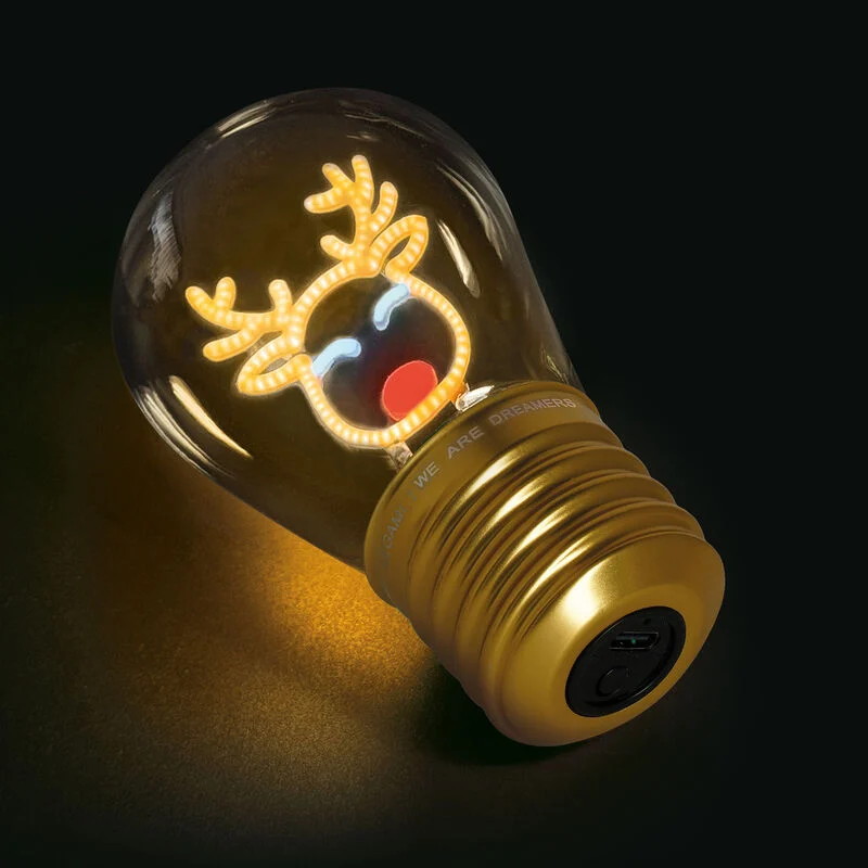 Stolová lampa v tvare žiarovky - Bulb Fiction