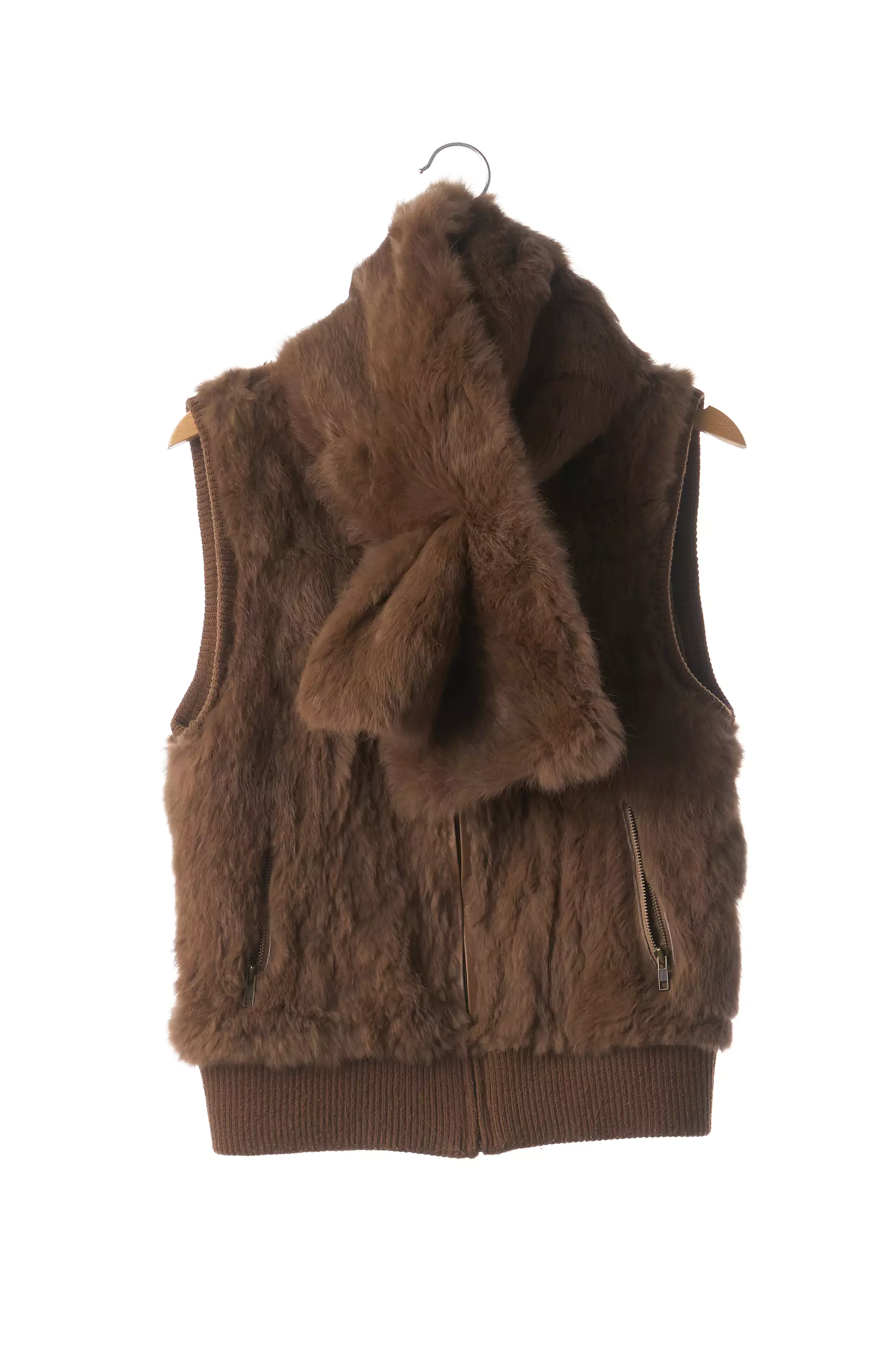 Bruno Antognini Gilet Femme couleur marron