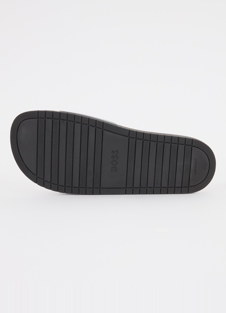 Kapcie HUGO BOSS z logo Aryeh