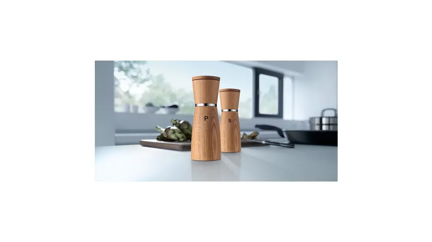 WMF Salz-/ Pfeffermühlen-Set 2-teilig Ceramill® Nature