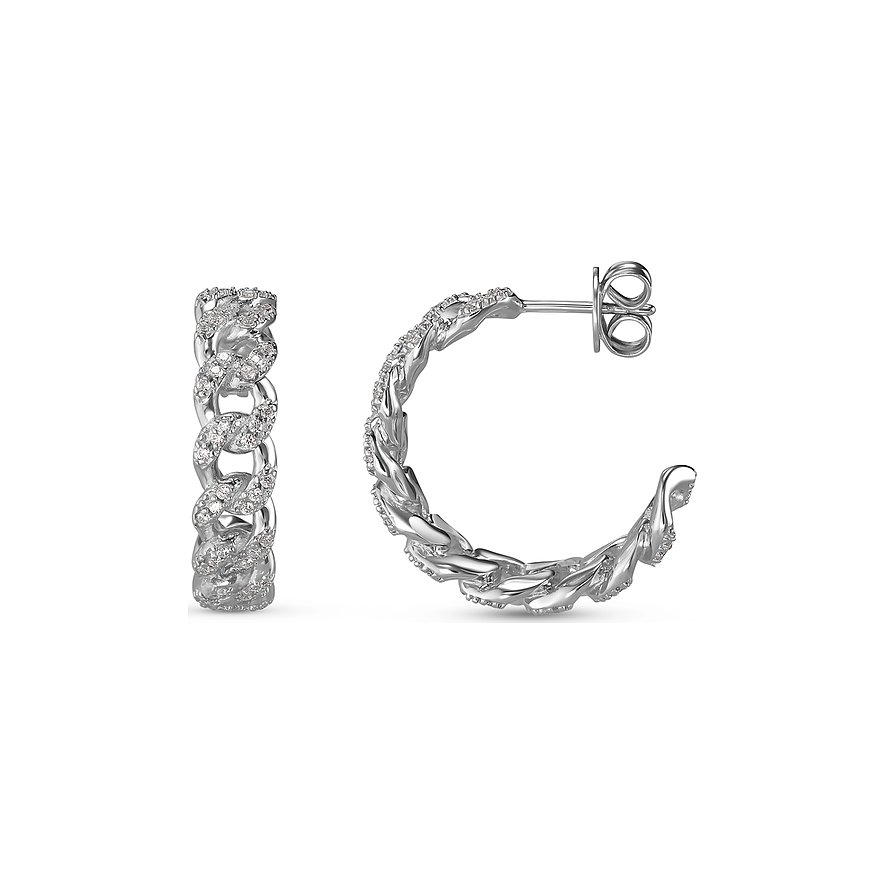 JETTE Creolen GLITTER CHAIN