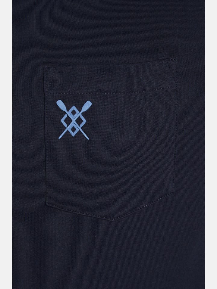 Charles Colby Sweatshirt EARL BALIN in dunkelblau günstig kaufen XXL