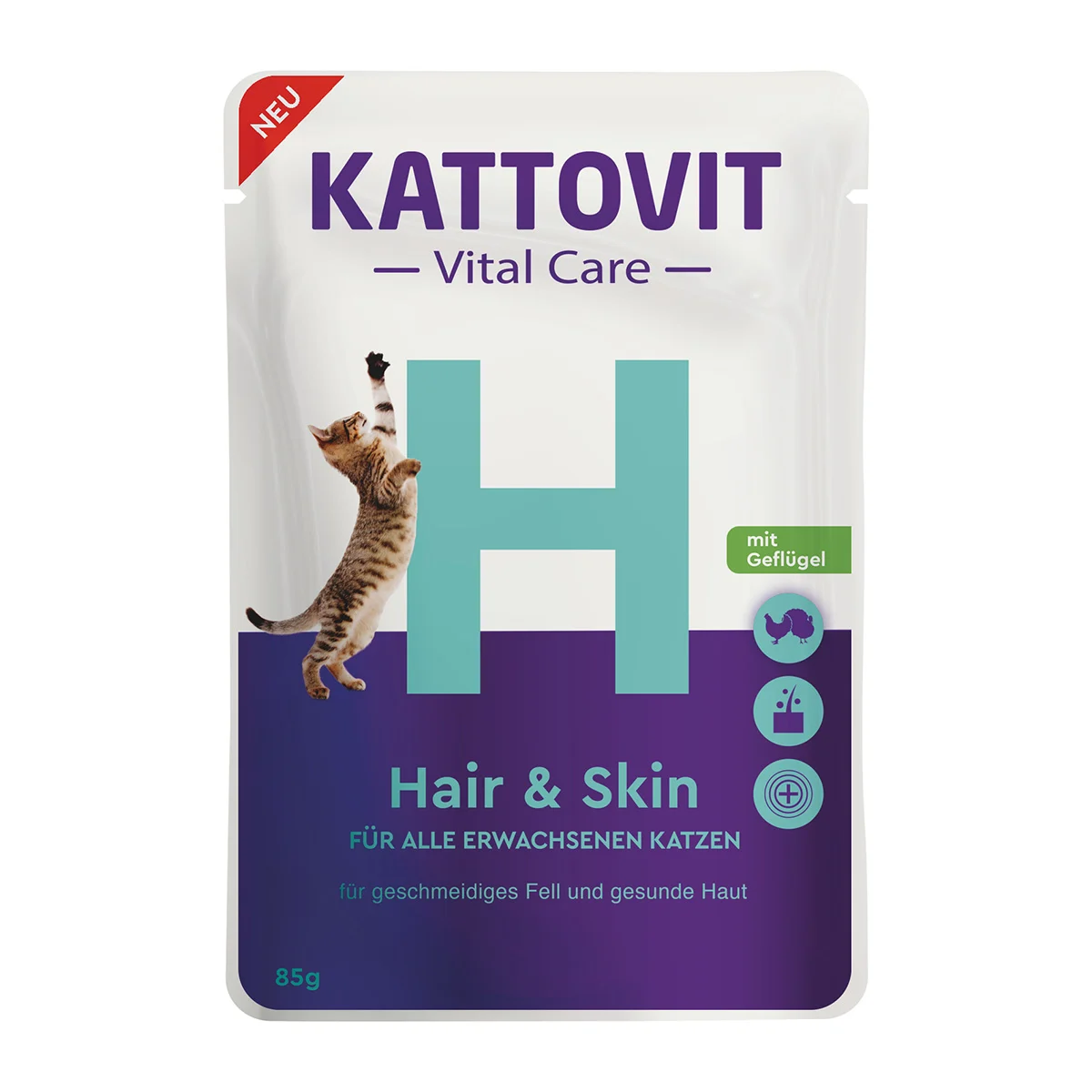 Kattovit Vital Care Hair & Skin Pouches kaufen bei ZooRoyal