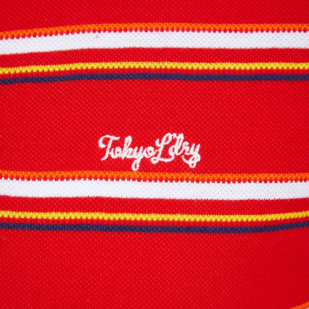 Tokyo Laundry Gazza Herren Polo-Shirt 1X18193 Barados Cherry