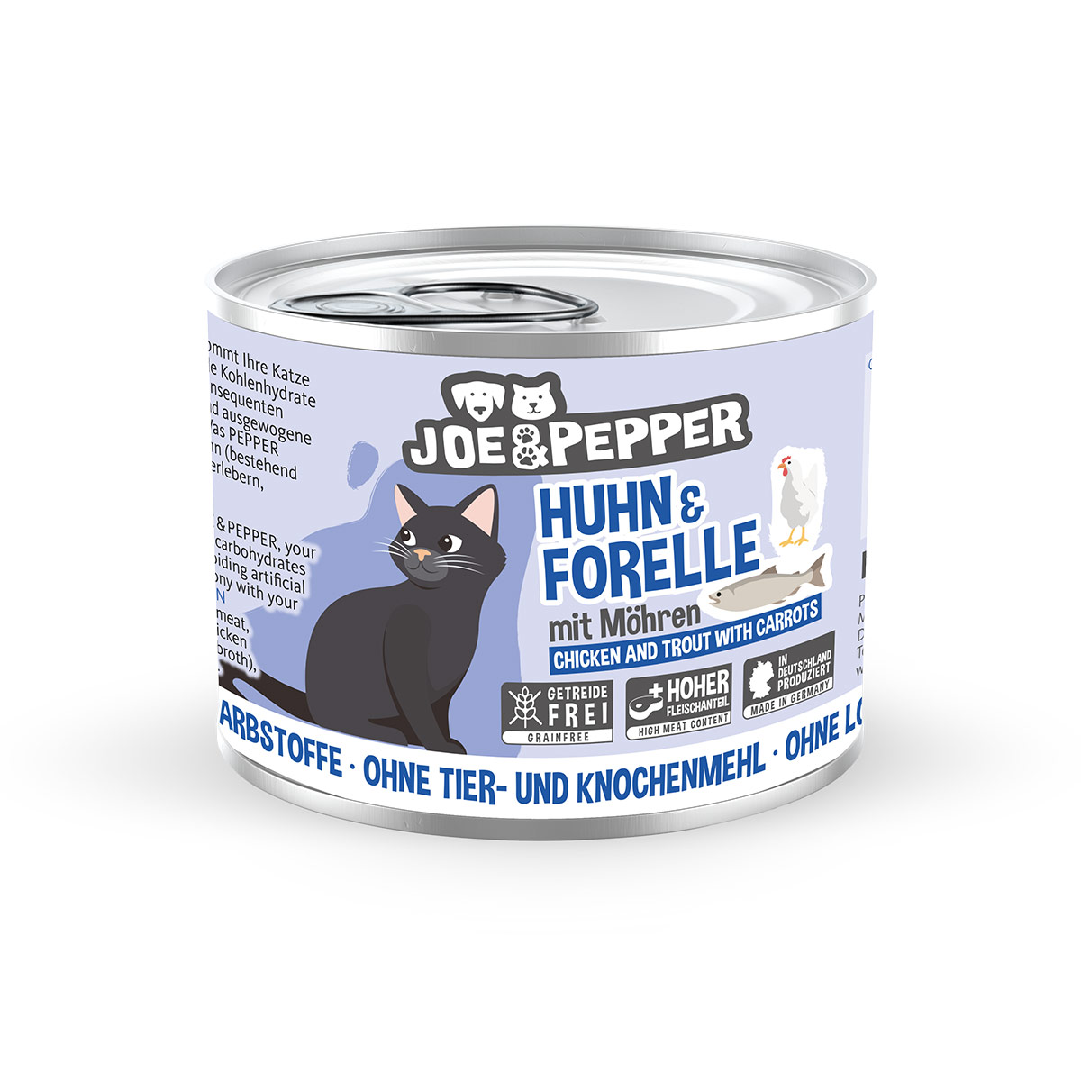 Joe & Pepper Cat Huhn & Forelle mit Möhren kaufen bei ZooRoyal