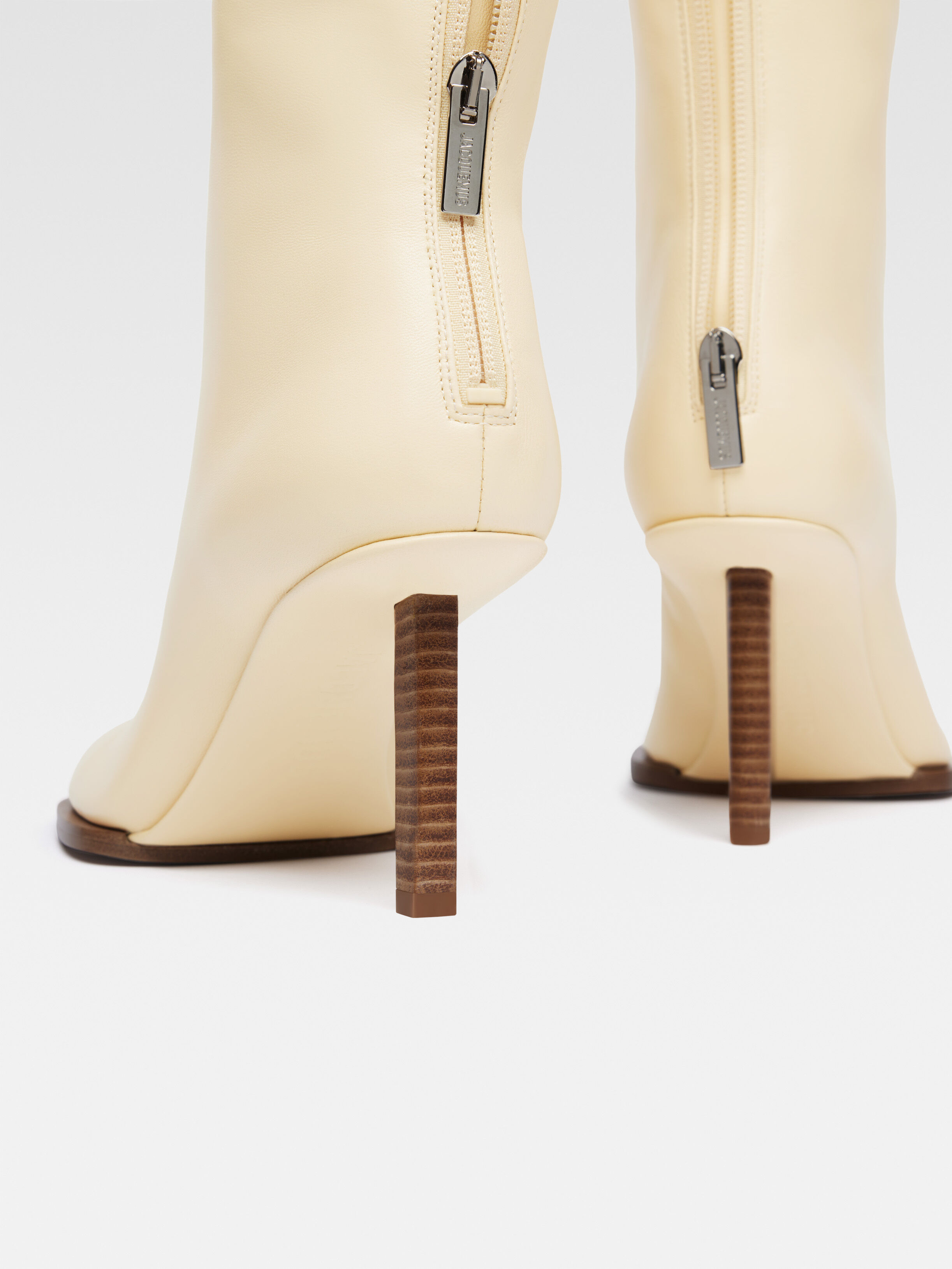 Les bottines rond carré
