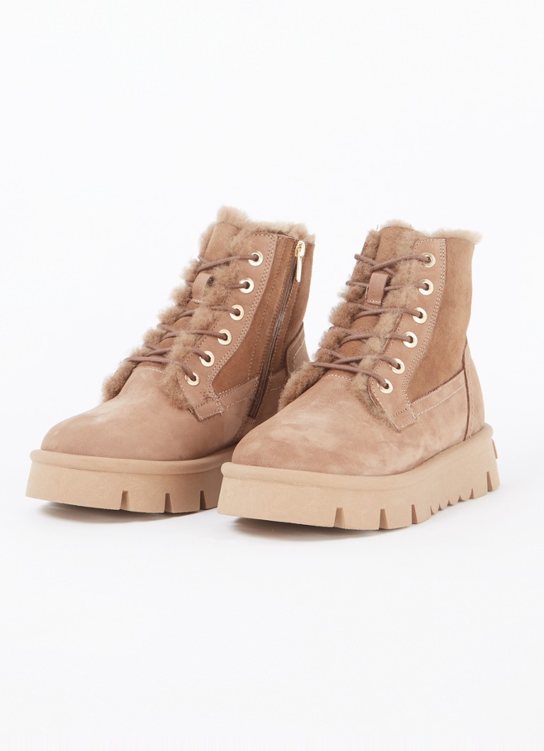 Bottes à lacets en daim Dune London Podding