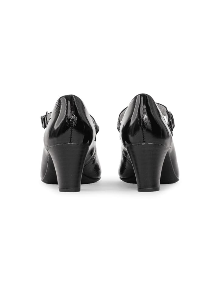 VITAFORM Hirschleder Pumps in schwarz günstig kaufen
