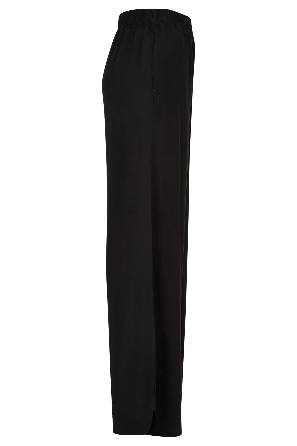 Urban Classics  Damen-Hose aus Viskose mit weitem Bein