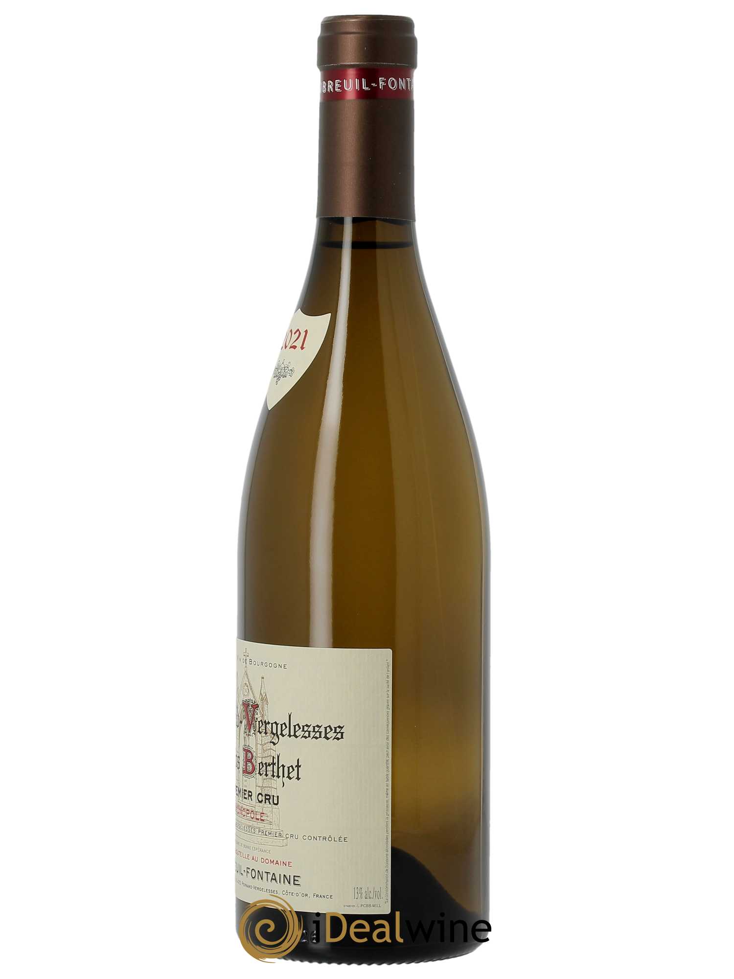 Pernand-Vergelesses 1er Cru Clos Berthet Domaine Dubreuil Fontaine  2021 - Lot de 1 Bouteille
