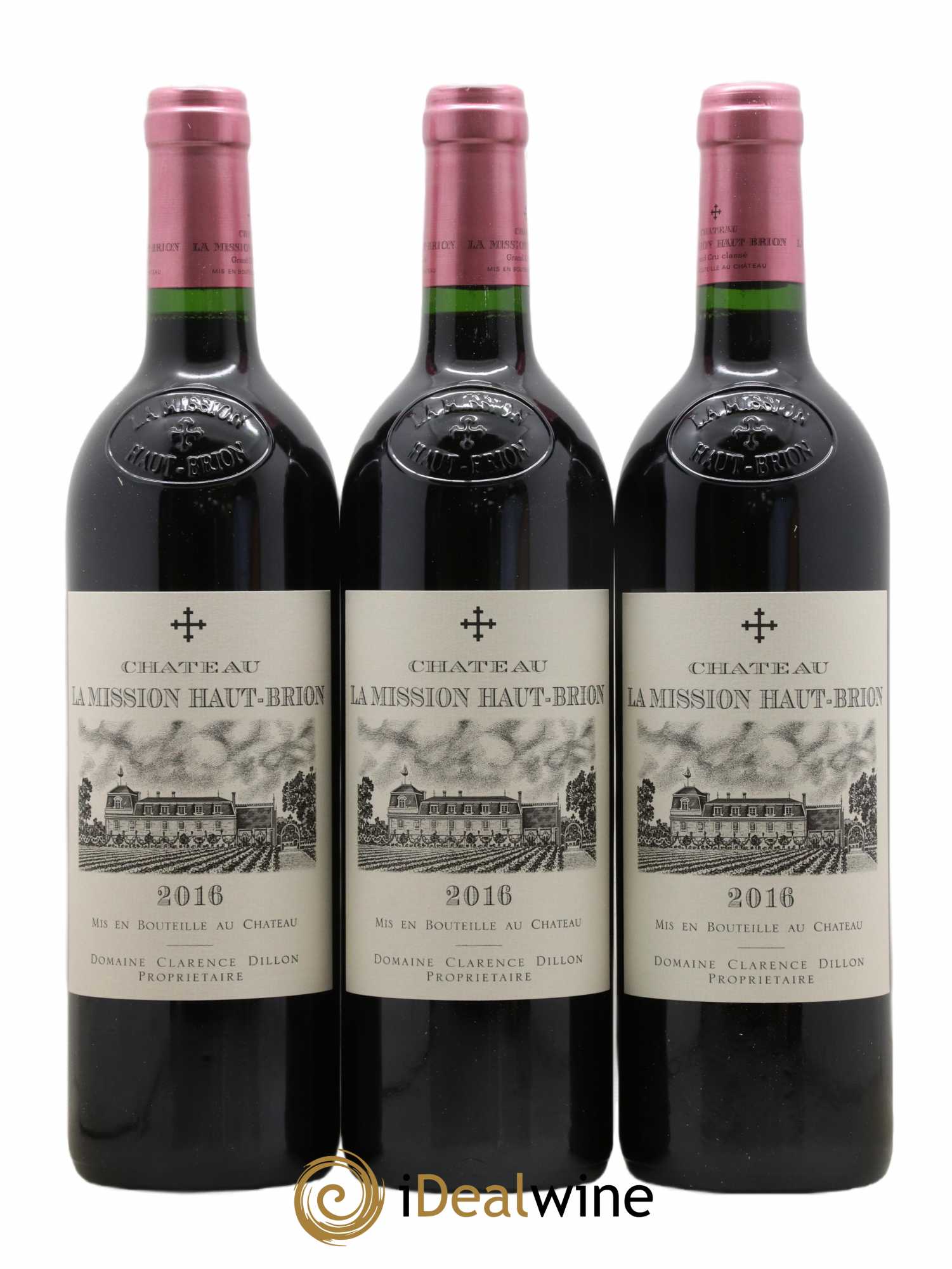 Château La Mission Haut-Brion Cru Classé de Graves  2016 - Lot de 6 Bouteilles