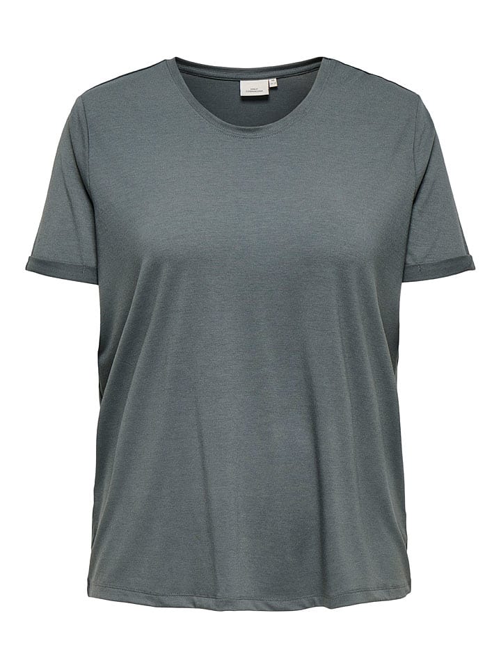 ONLY Carmakoma Shirt in Grau günstig kaufen